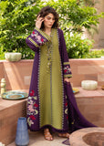 Crimson Mitti Winter Pret Embroidered Raw Silk 3Pc Suit CRWP-04 Rani Vogue(Plum)