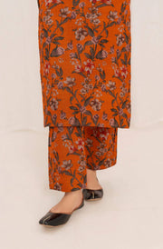 Feathers Digital Printed Dhanak Unstitched 3Pc Suit CRYSEL-FT592