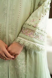 Qalamkar Chikankari Embroidered Lawn Unstitched 3Pc Suit CS-04 ERZA