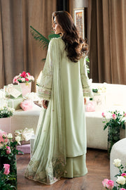 Qalamkar Chikankari Embroidered Lawn Unstitched 3Pc Suit CS-04 ERZA