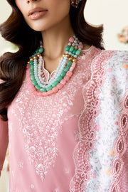 Qalamkar Chikankari Embroidered Lawn Unstitched 3Pc Suit CS-05 Ruvina