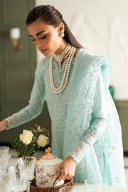 Qalamkar Chikankari Embroidered Lawn Unstitched 3Pc Suit CS-06 NEESHA