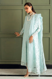 Qalamkar Chikankari Embroidered Lawn Unstitched 3Pc Suit CS-06 NEESHA