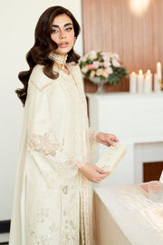 Qalamkar Chikankari Embroidered Lawn Unstitched 3Pc Suit CS-08 ERSA