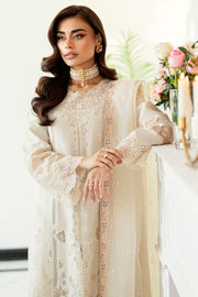 Qalamkar Chikankari Embroidered Lawn Unstitched 3Pc Suit CS-08 ERSA