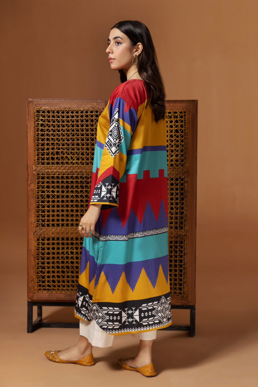 Ittehad Textiles Cotton Satin Unstitched Printed Shirt LF-DP-CSB-001