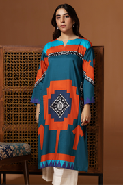 Ittehad Textiles Cotton Satin Unstitched Printed Shirt LF-DP-CSB-003