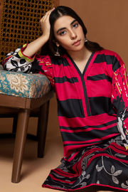 Ittehad Textiles Cotton Satin Unstitched Printed Shirt LF-DP-CSB-004