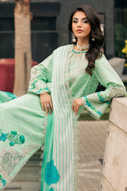 Charizma Swissmiss Premium Embroidered Swiss Voil Unstitched 3Pc Suit CSM5-02