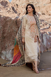 Charizma Sun Shine Embroidered Lawn Unstitched 3Pc Suit CSN6-01
