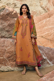 Charizma Sun Shine Embroidered Lawn Unstitched 3Pc Suit CSN6-02