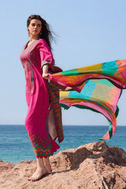 Charizma Sun Shine Embroidered Lawn Unstitched 3Pc Suit CSN6-03