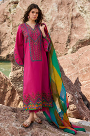 Charizma Sun Shine Embroidered Lawn Unstitched 3Pc Suit CSN6-03