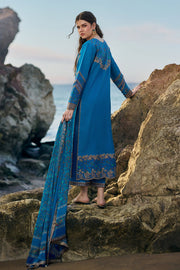 Charizma Sun Shine Embroidered Lawn Unstitched 3Pc Suit CSN6-06