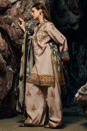 Charizma Sun Shine Embroidered Lawn Unstitched 3Pc Suit CSN6-07