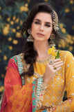 Maria.B Sateen Unstitched Embroidered Cotton Satin 3Pc Suit CST-705