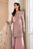 Maria.B Sateen Unstitched Embroidered Cotton Satin 3Pc Suit CST-706