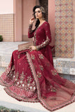 Maria.B Sateen Unstitched Embroidered Cotton Satin 3Pc Suit CST-708