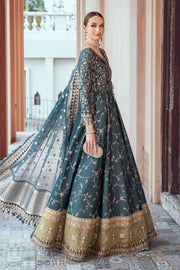 Maria.B Sateen Unstitched Embroidered Cotton Satin 3Pc Suit CST-710