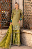 Sateen By Maria B Embroidered Cotton Satin Unstitched 3Pc Suit CST-803