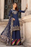 Sateen By Maria B Embroidered Cotton Satin Unstitched 3Pc Suit CST-804