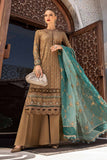 Sateen By Maria B Embroidered Cotton Satin Unstitched 3Pc Suit CST-808