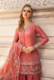 Sateen By Maria B Embroidered Cotton Satin Unstitched 3Pc Suit CST-809