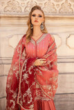 Sateen By Maria B Embroidered Cotton Satin Unstitched 3Pc Suit CST-809