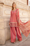 Sateen By Maria B Embroidered Cotton Satin Unstitched 3Pc Suit CST-809