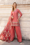 Sateen By Maria B Embroidered Cotton Satin Unstitched 3Pc Suit CST-809