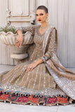 Sateen By Maria B Embroidered Cotton Satin Unstitched 3Pc Suit CST-810