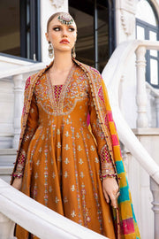 Sateen By Maria B Embroidered Cotton Satin Unstitched 3Pc Suit CST-812