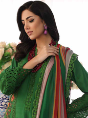 Charizma Tabeer Premium Schiffli Lawn Unstitched 3Pc Suit CT4-01