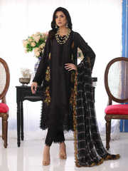 Charizma Tabeer Premium Schiffli Lawn Unstitched 3Pc Suit CT4-02