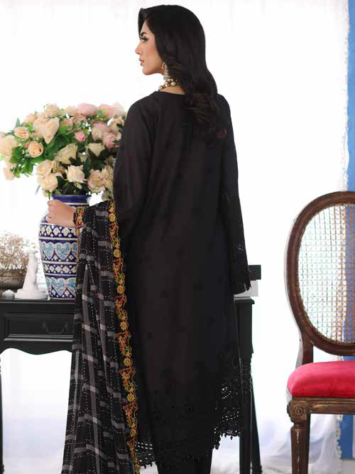 Charizma Tabeer Premium Schiffli Lawn Unstitched 3Pc Suit CT4-02