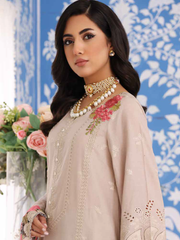 Charizma Tabeer Premium Schiffli Lawn Unstitched 3Pc Suit CT4-03