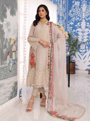 Charizma Tabeer Premium Schiffli Lawn Unstitched 3Pc Suit CT4-03