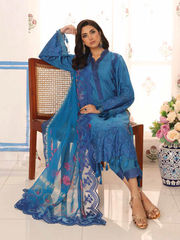 Charizma Tabeer Premium Schiffli Lawn Unstitched 3Pc Suit CT4-06