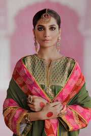 Tabeer by Charizma Embroidered Chunri Silk Unstitched 3Pc Suit CTW4-01