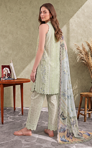 Asifa & Nabeel Digital Printed Cambric Unstitched 3Pc Suit CU26-02 Ayzal