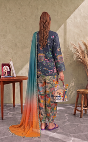 Asifa & Nabeel Digital Printed Cambric Unstitched 3Pc Suit CU26-03 Kiana