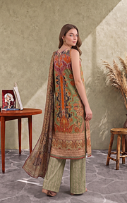 Asifa & Nabeel Digital Printed Cambric Unstitched 3Pc Suit CU26-05 Kaya