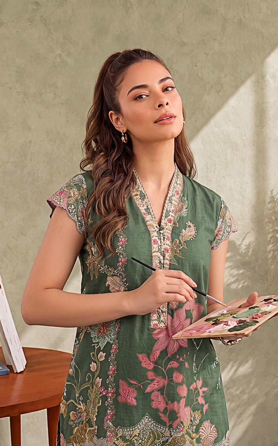 Asifa & Nabeel Digital Printed Cambric Unstitched 3Pc Suit CU26-06 Soha