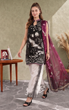 Asifa & Nabeel Digital Printed Cambric Unstitched 3Pc Suit CU26-08 Sasha