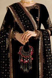 Jazmin Chandani Embroidered Velvet Unstitched 3Pc Suit CVF26-D01