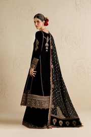 Jazmin Chandani Embroidered Velvet Unstitched 3Pc Suit CVF26-D01