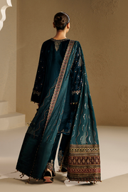 Jazmin Chandani Embroidered Velvet Unstitched 3Pc Suit CVF26-D02