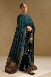 Jazmin Chandani Embroidered Velvet Unstitched 3Pc Suit CVF26-D02