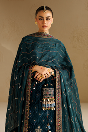 Jazmin Chandani Embroidered Velvet Unstitched 3Pc Suit CVF26-D02