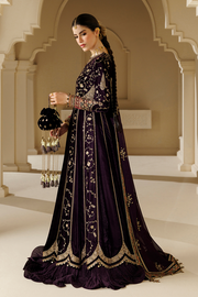 Jazmin Chandani Embroidered Velvet Unstitched 3Pc Suit CVF26-D03